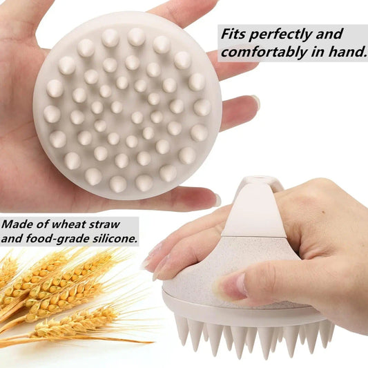 Silicone Scalp Shampoo Brush