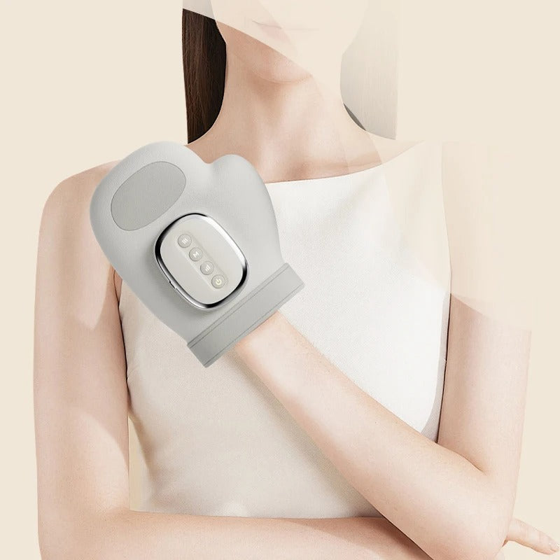 Smart Hand Massager – Cordless Acupressure Palm Massager with Heat Compress & Air Compression