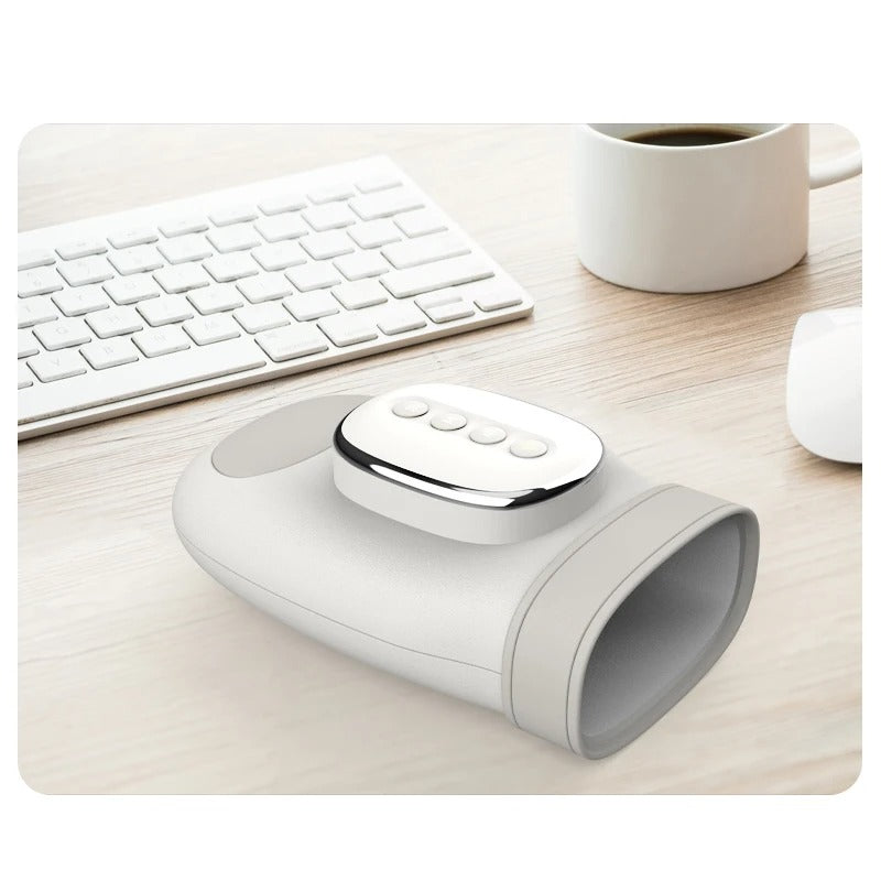 Smart Hand Massager – Cordless Acupressure Palm Massager with Heat Compress & Air Compression
