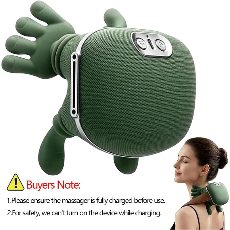 Shoulder & Neck Massager – Smart Hand-Grip Relief Device